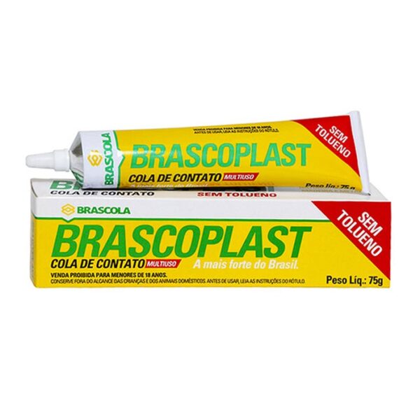 brascoplast brascola 75g cola de contato multiuso 1